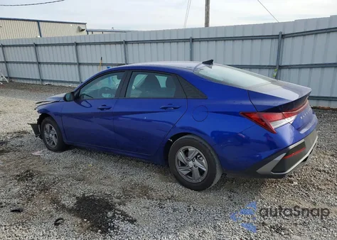 2025 Hyundai Elantra Se z USA, uszkodzony, nr VIN KMHLL4DG1SU014239
